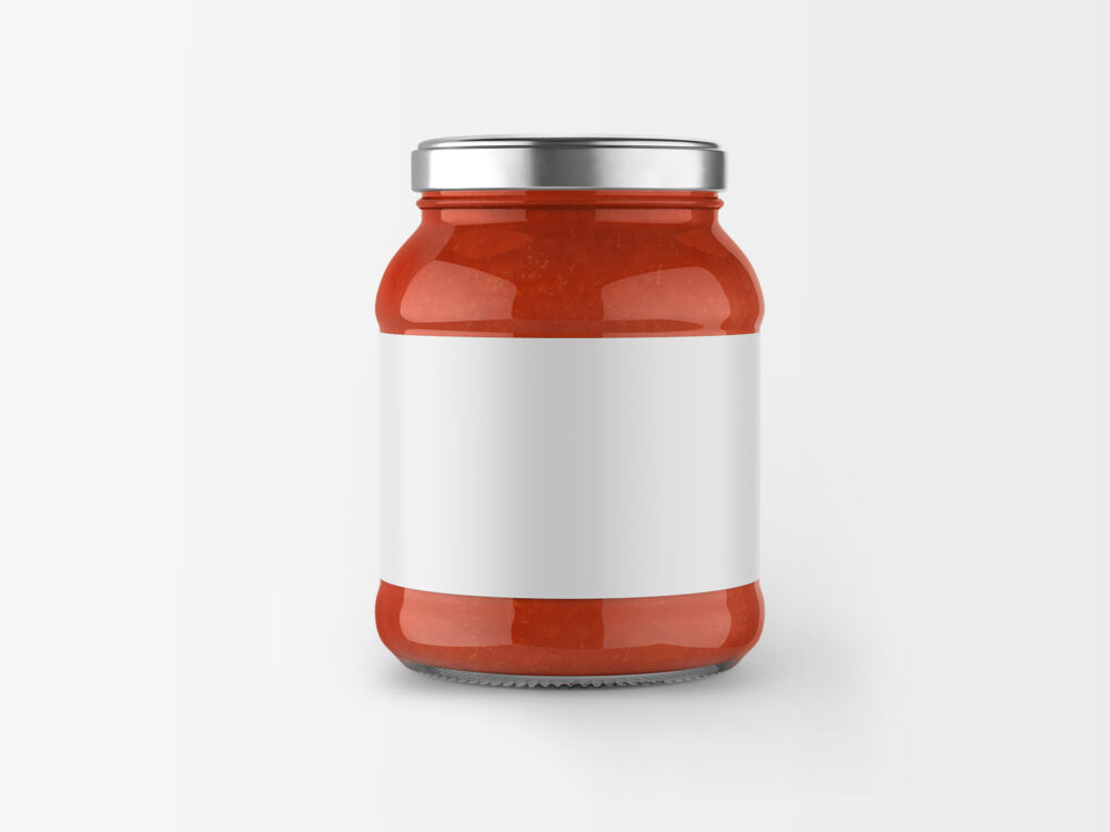 Tomato Paste Jar Free Mockup