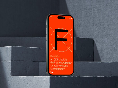 iPhone 14 Pro Max Free Mockup