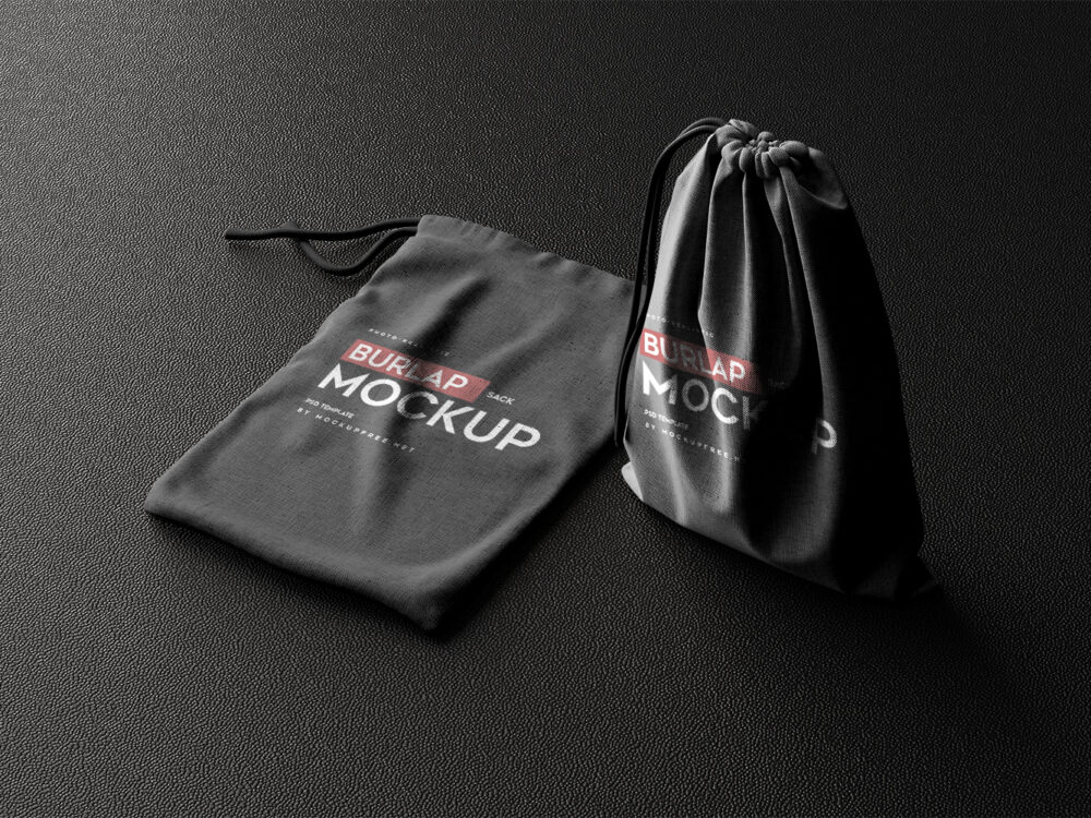 Burlap Sack Free Mockups