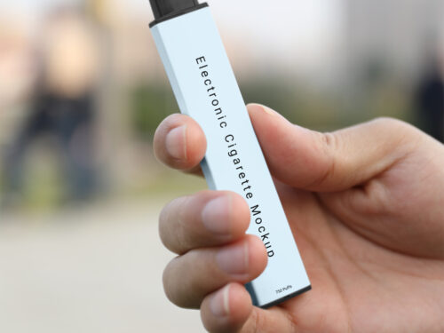 Electronic Cigarette Free Mockup