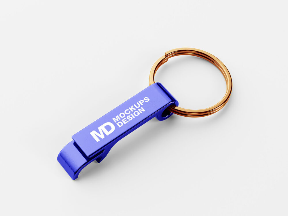 Keychain Opener Free Mockup