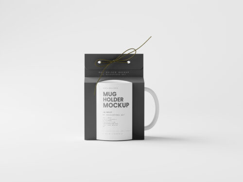 Mug Holder Free Mockup