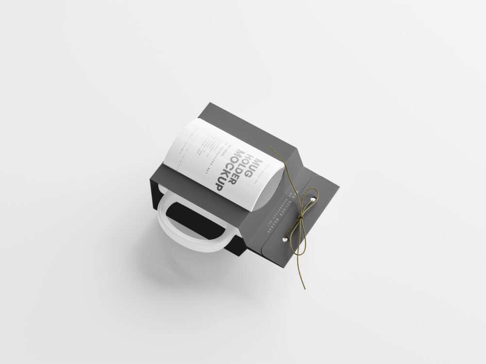Mug Holder Free Mockup