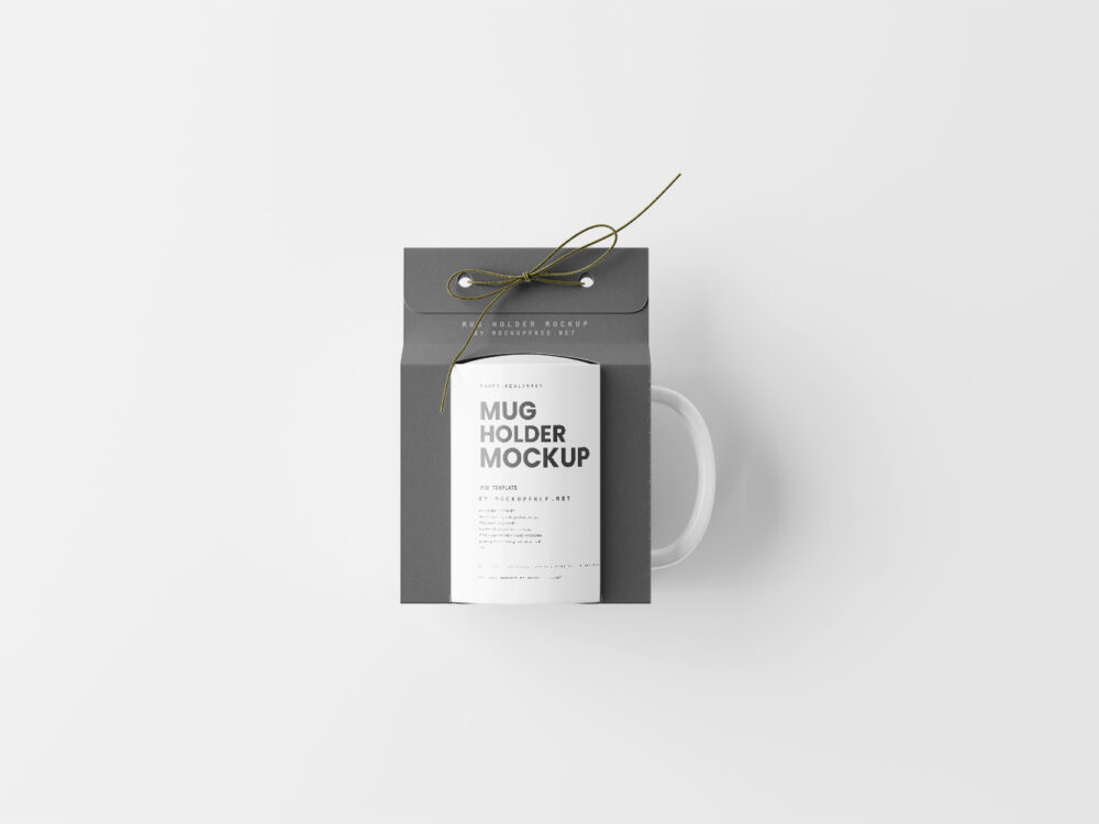 Mug Holder Free Mockup