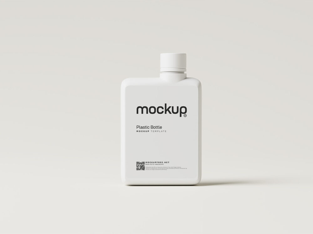 Notebook Shaped Water Bottle Free Mockups