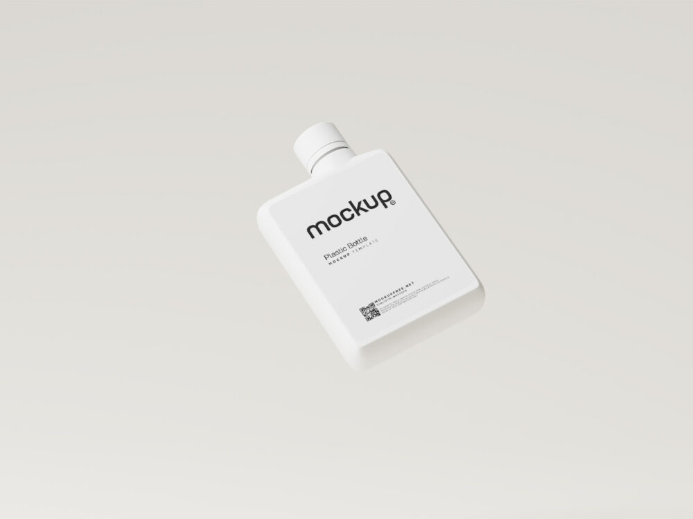 Notebook Shaped Water Bottle Free Mockups