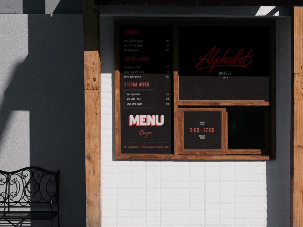 Restaurant Facade Free Mockup