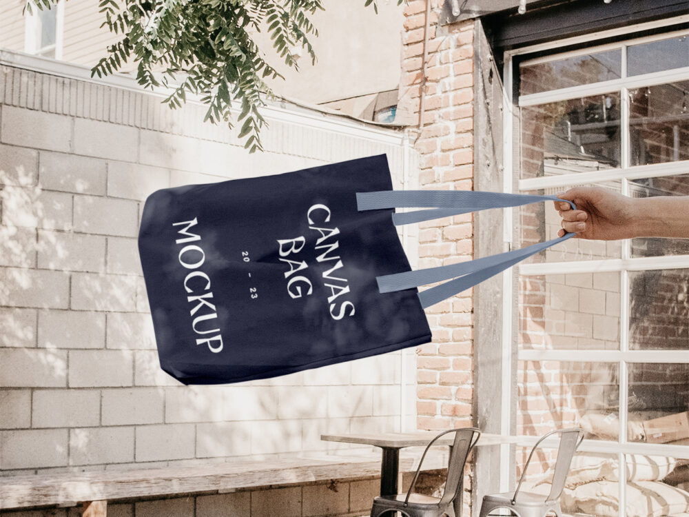 Shopping Tote Bag Free Mockup
